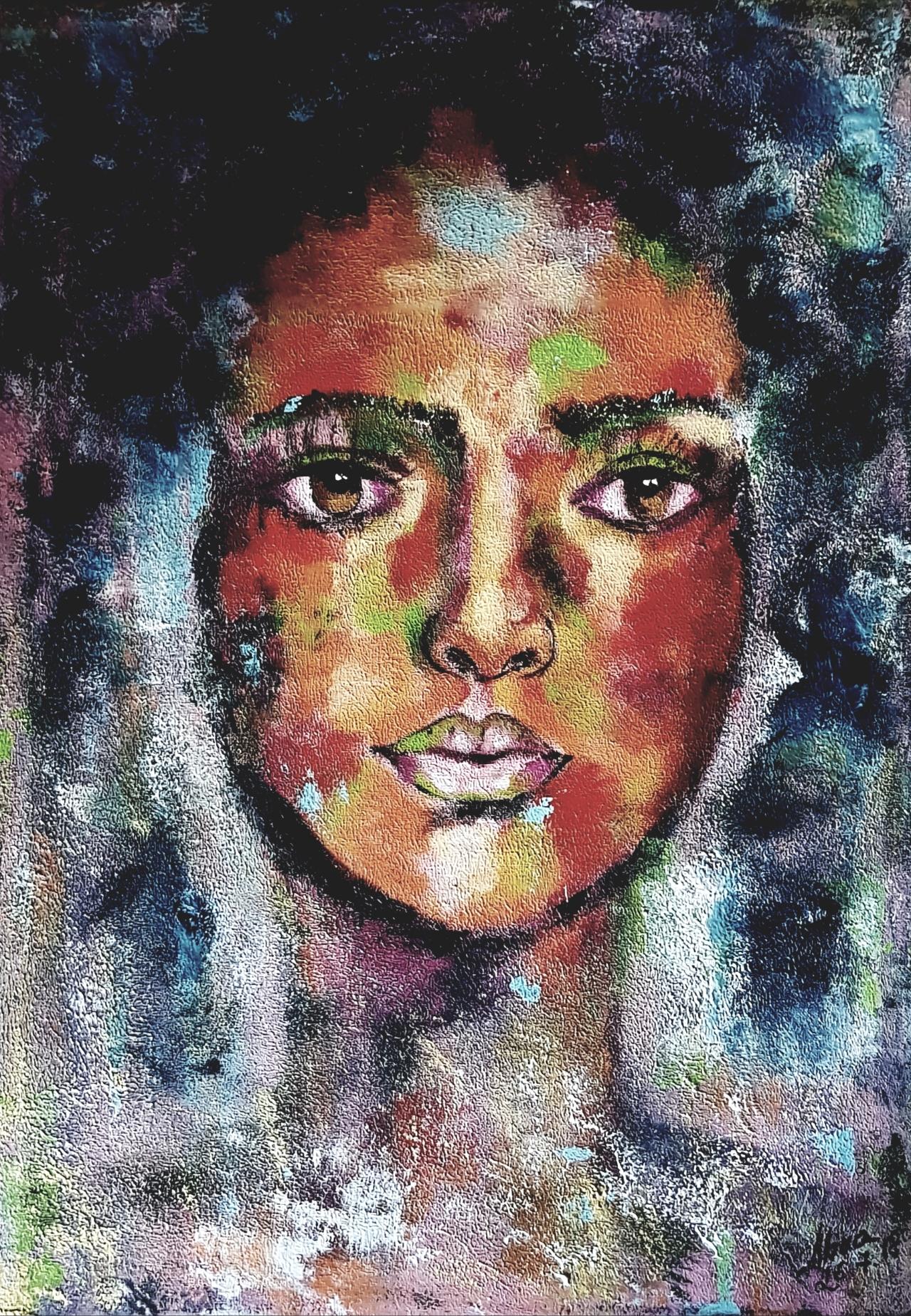 ArteDiAlina.com painting: I miss my Ulysses